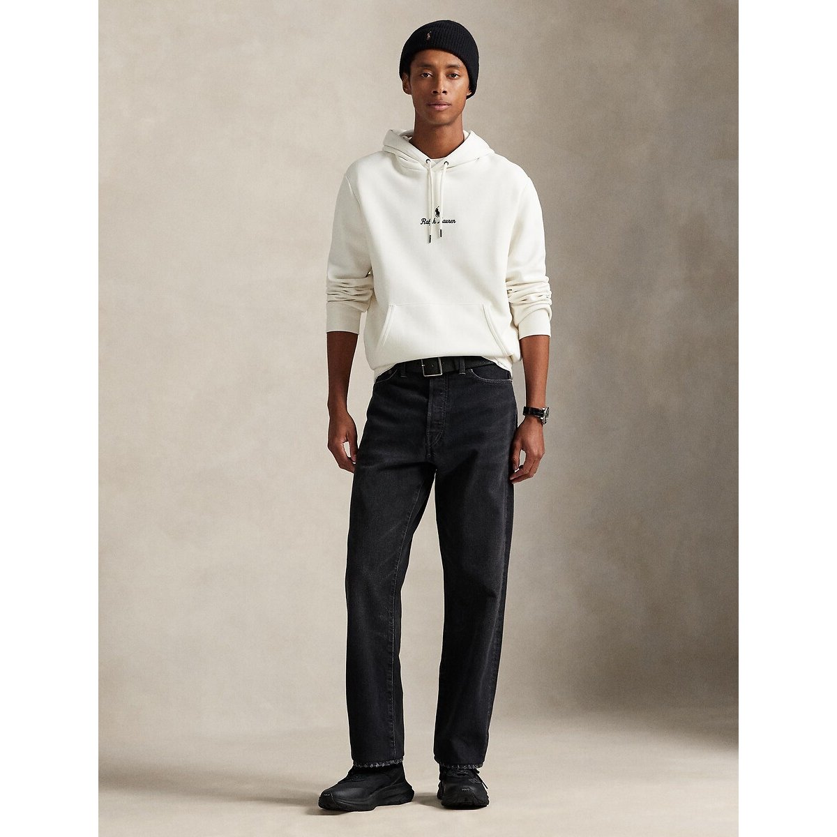 Double Knit Tech Hoodie white, POLO RALPH LAUREN