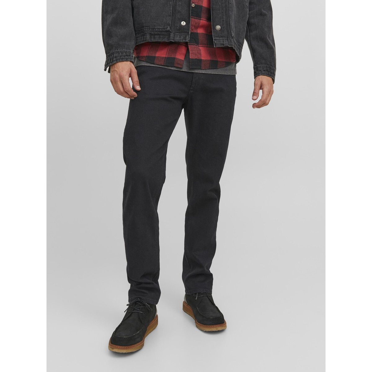 Coupe Regular black denim, JACK & JONES