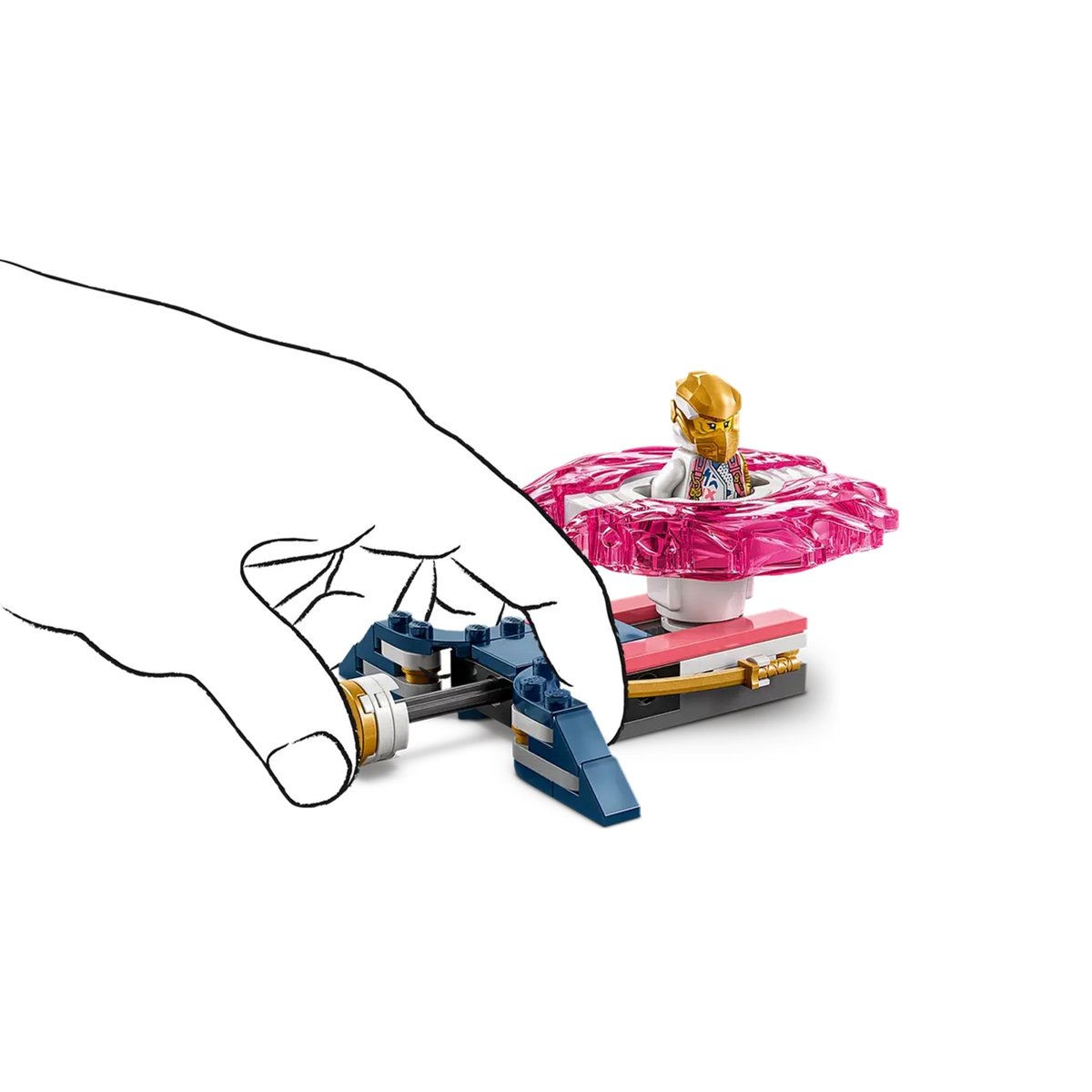 LEGO NINJAGO - Toupie Spinjitzu du Dragon de Sora - 71824 multicolore, LEGO