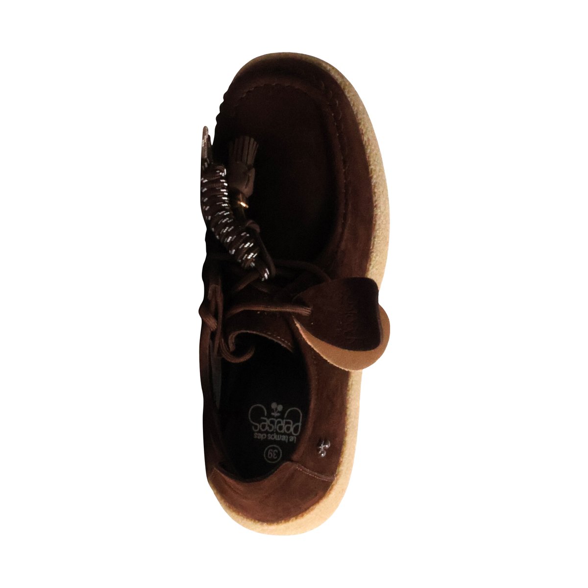 Mocassin à Lacets marron, LE TEMPS DES CERISES