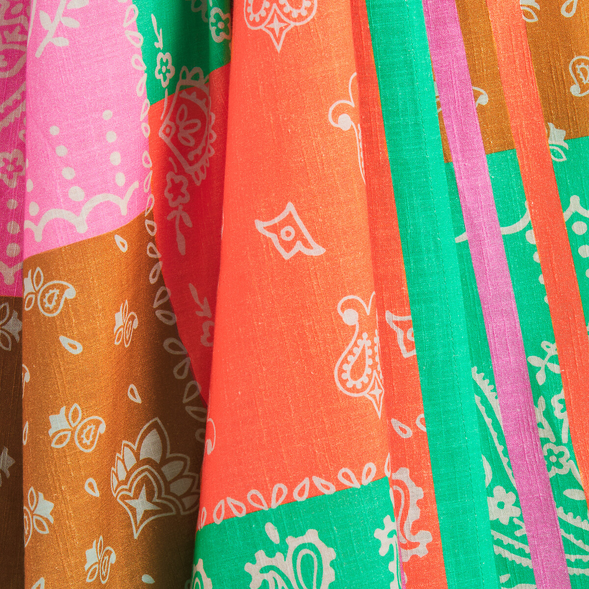 Bandana Print Sarong multi-coloured, LA REDOUTE COLLECTIONS