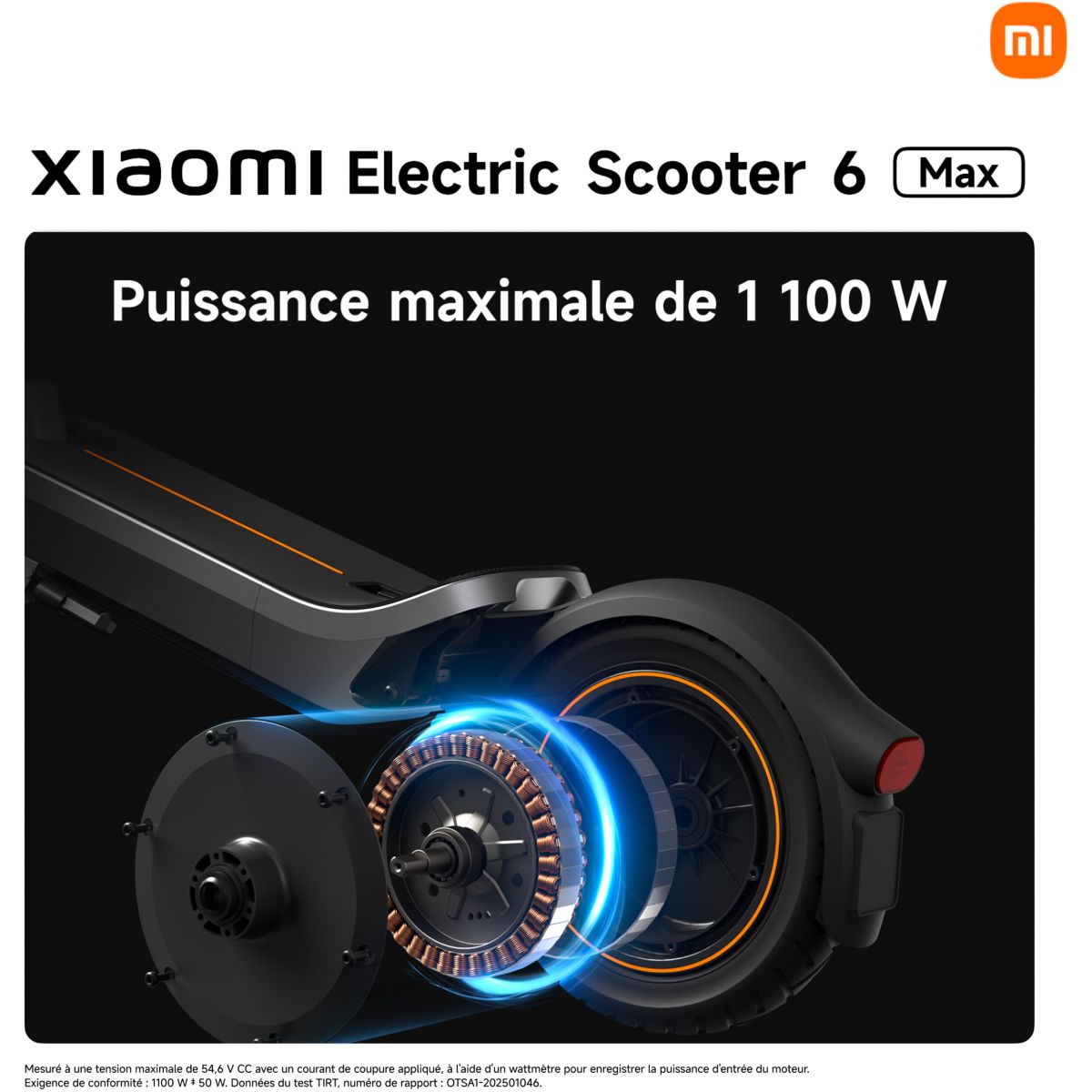 Trottinette électrique Electric Scooter 6 Max Noir noir, XIAOMI
