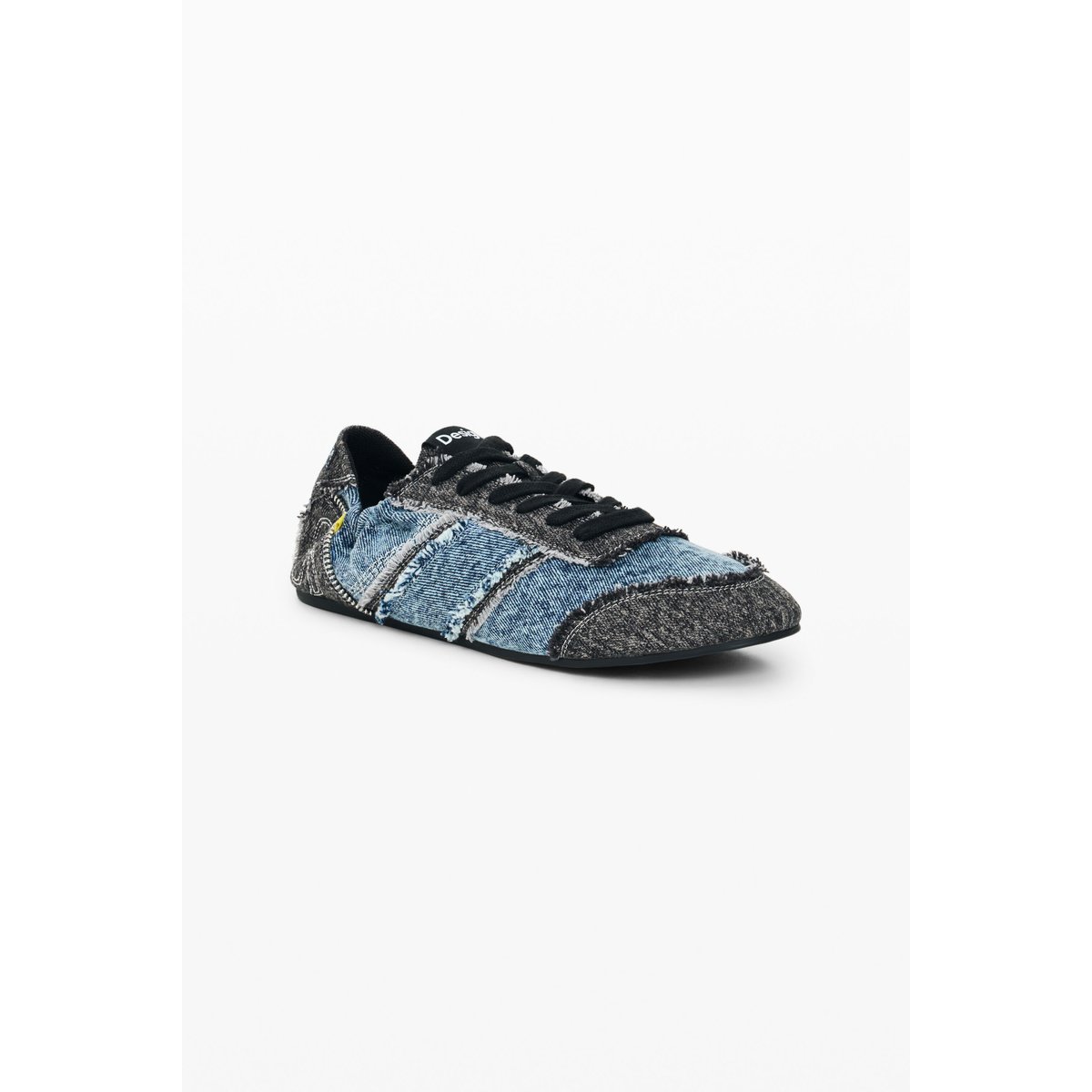 Baskets en denim bleu, DESIGUAL