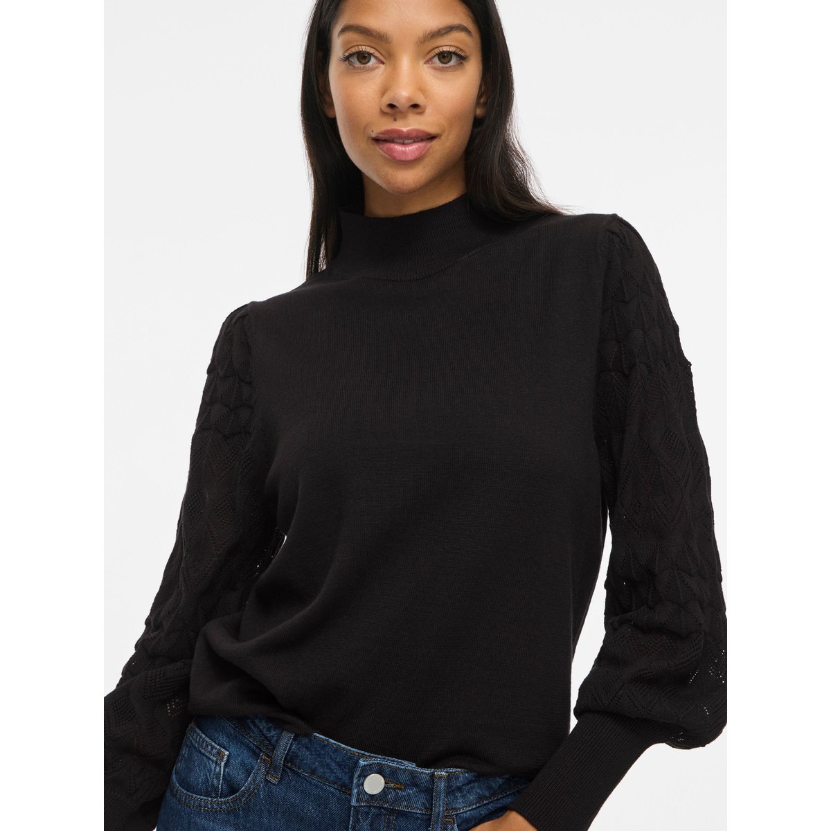 Pull En Maille noir - black1, VILA