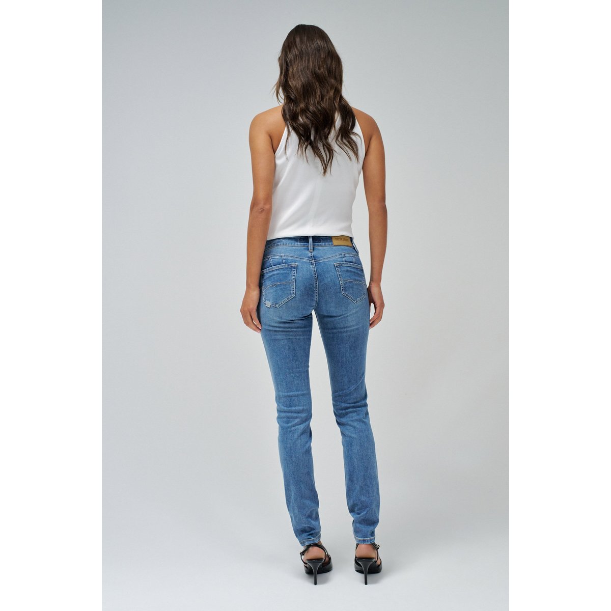 JEAN WONDER PUSH UP SKINNY bleu, SALSA JEANS
