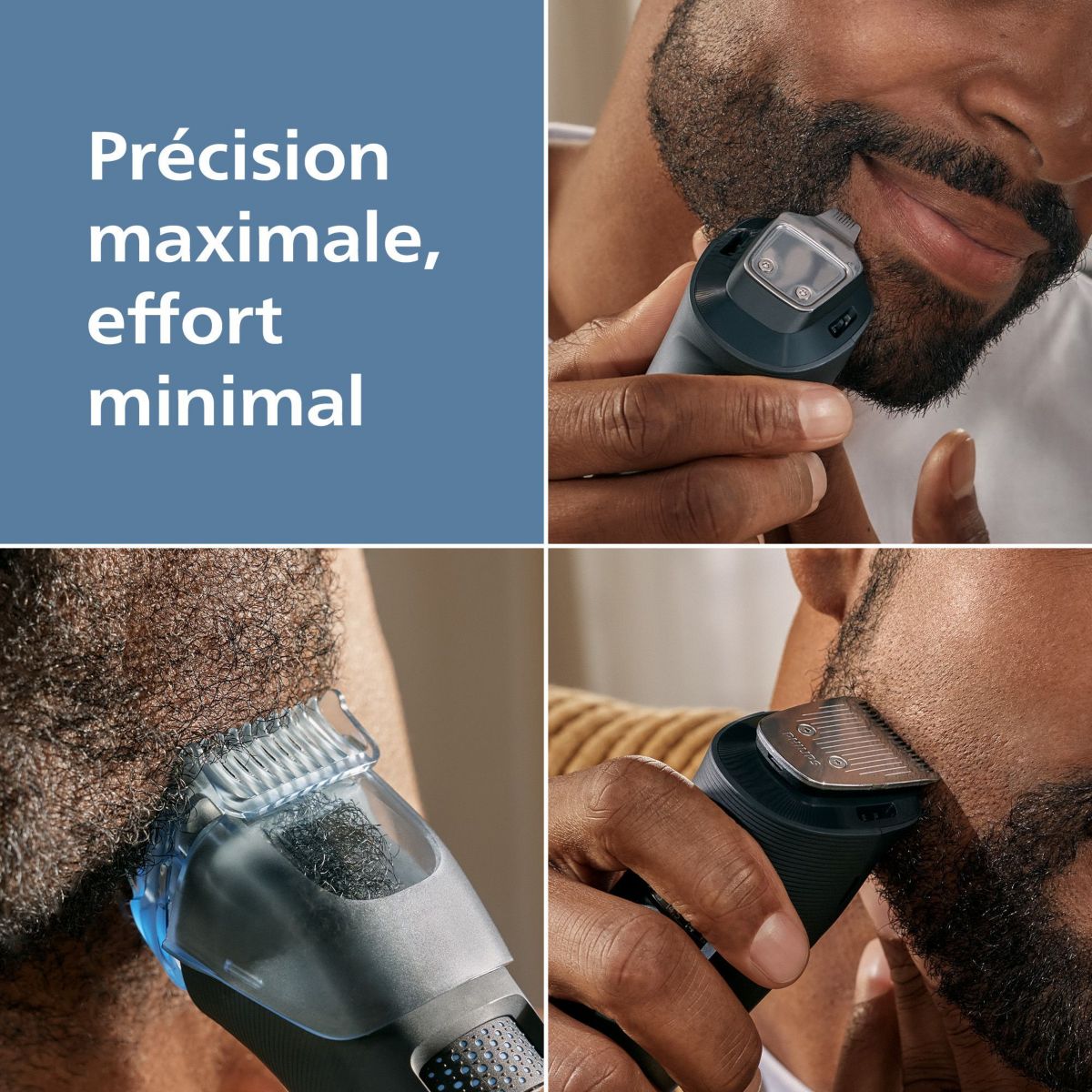 Tondeuse barbe BT5775/15 Series 5000, molette réglable, 40 hauteurs de coupe, précision 0,2 mm, autonomie 100 mn couleur unique, PHILIPS