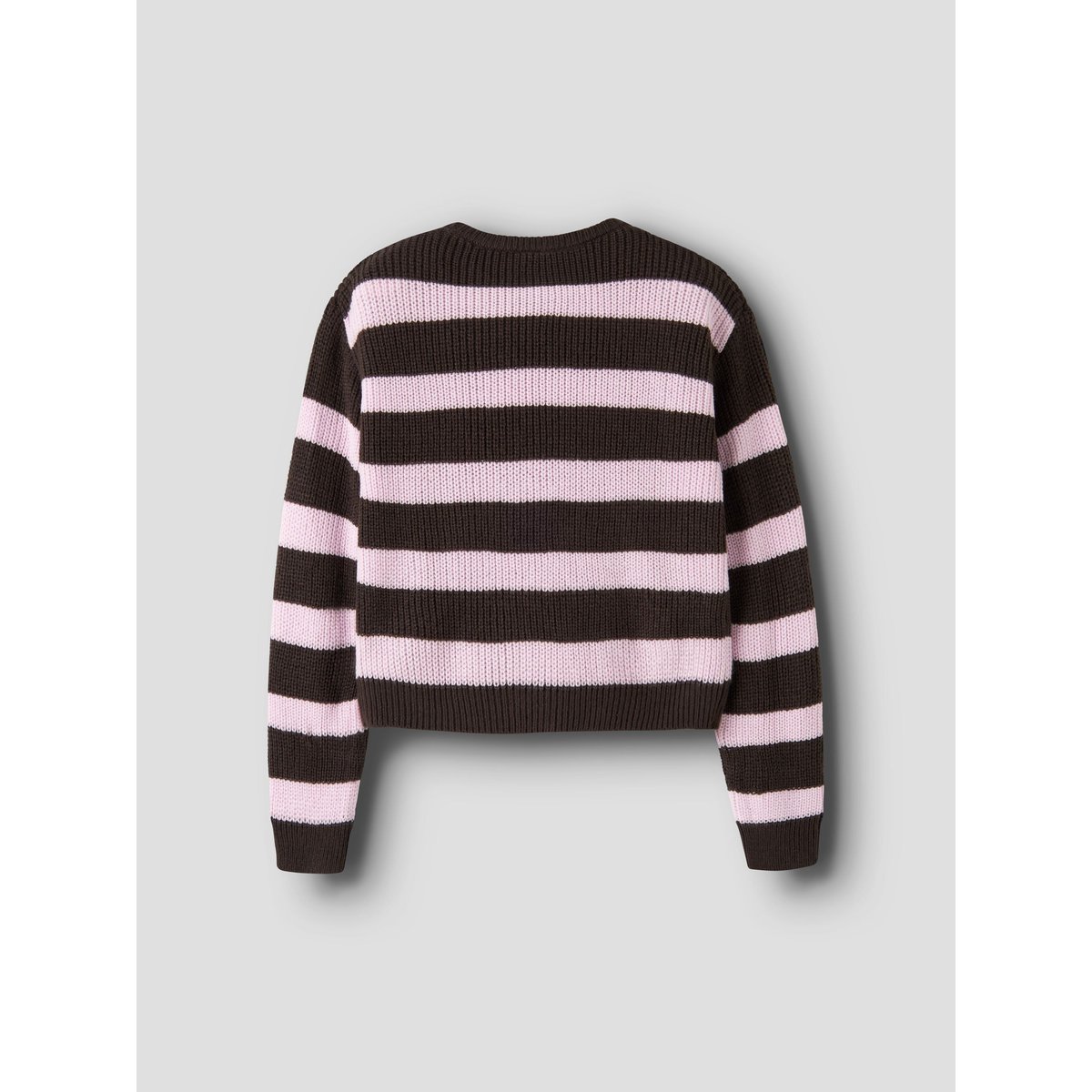 Pull En Maille marron - seal brown1, NAME IT