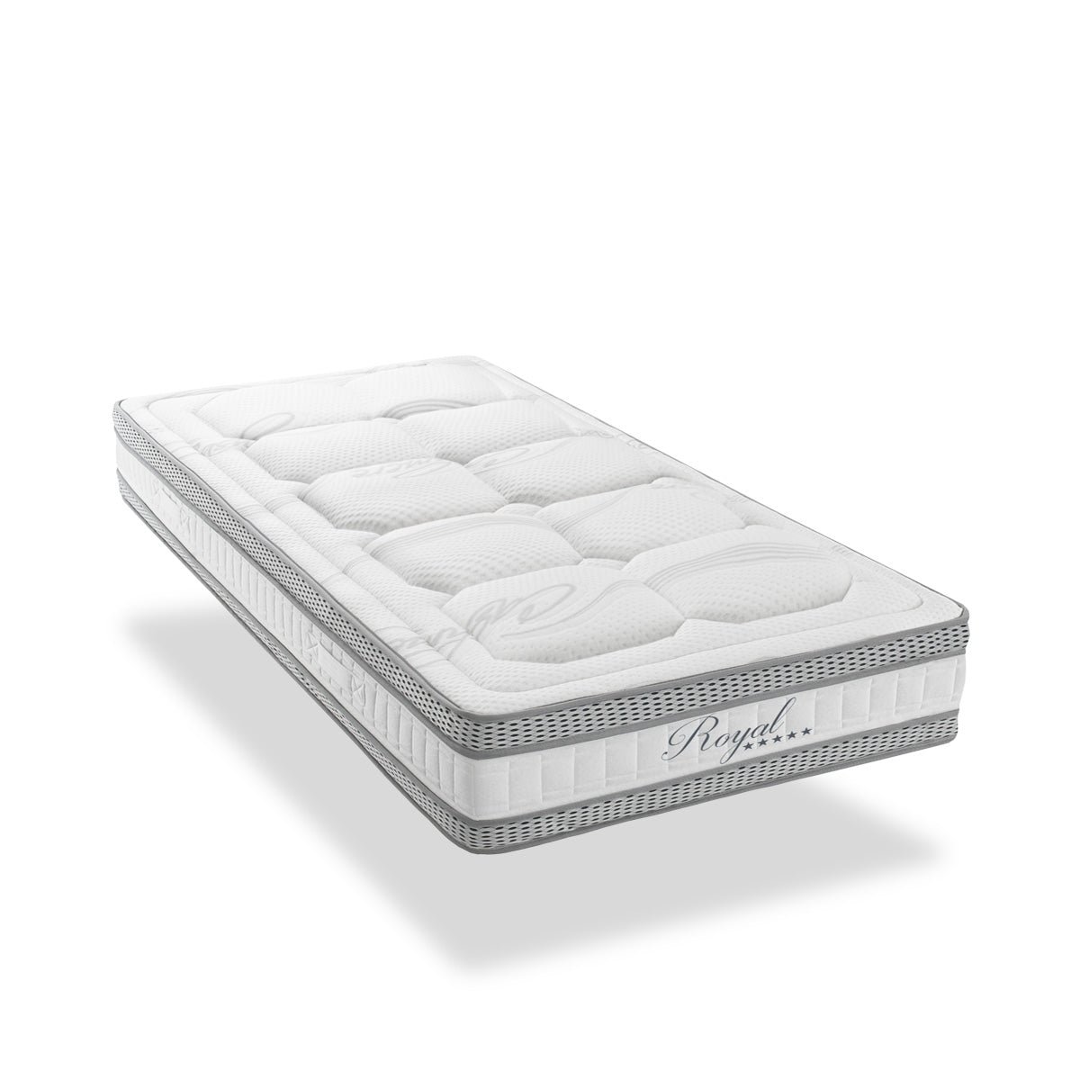 Matelas Mémoire de forme 24 cm ROYAL 5* - HYPSOM blanc, BELLECOUR