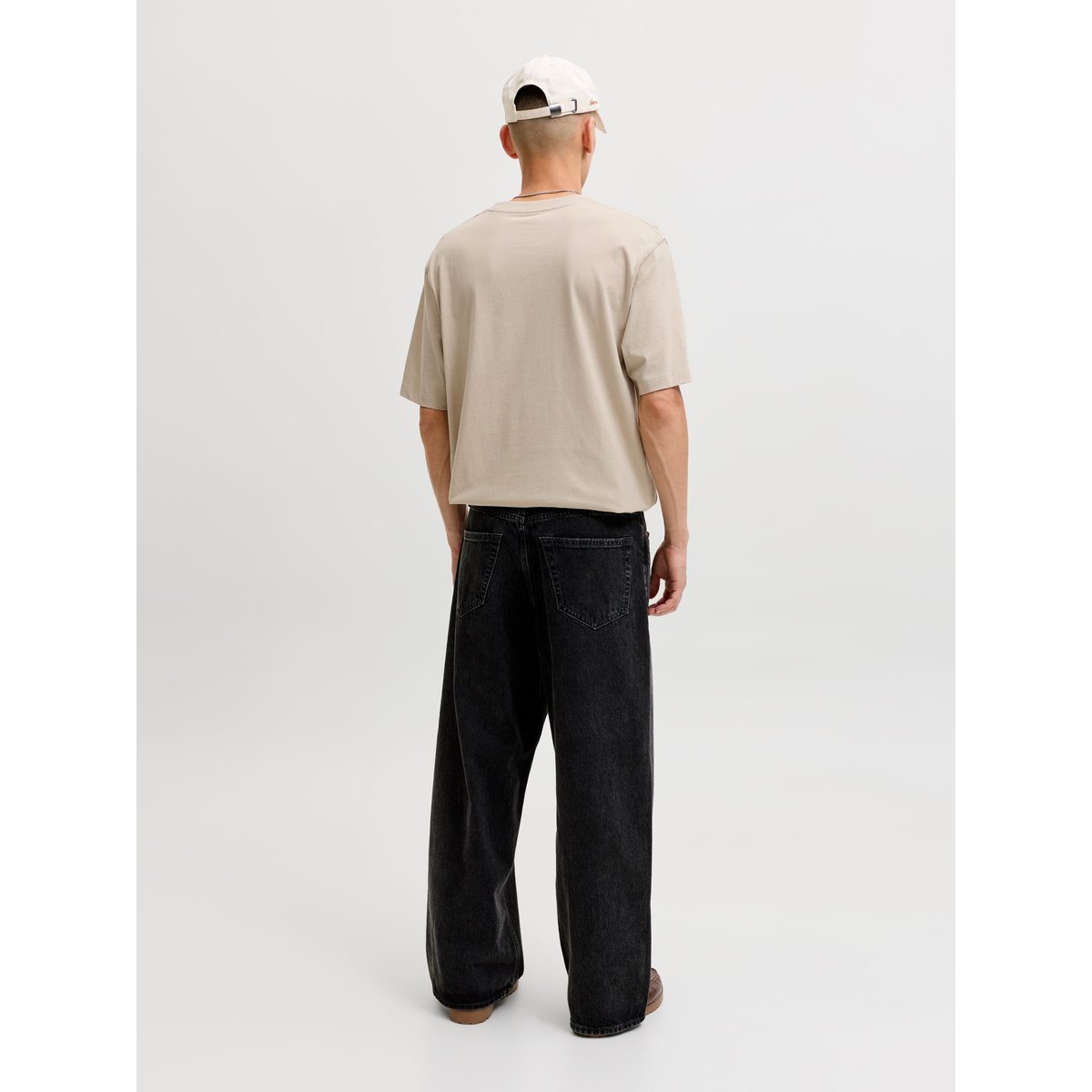 T-Shirt feather gray, JACK & JONES