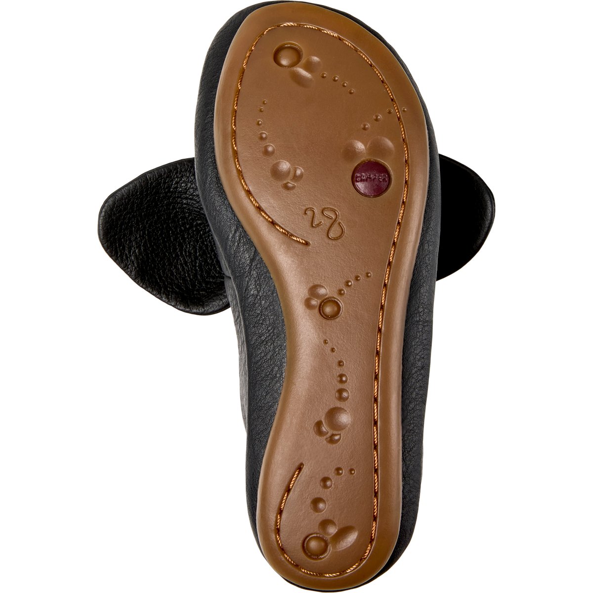 Ballerines Right cuir noir, CAMPER