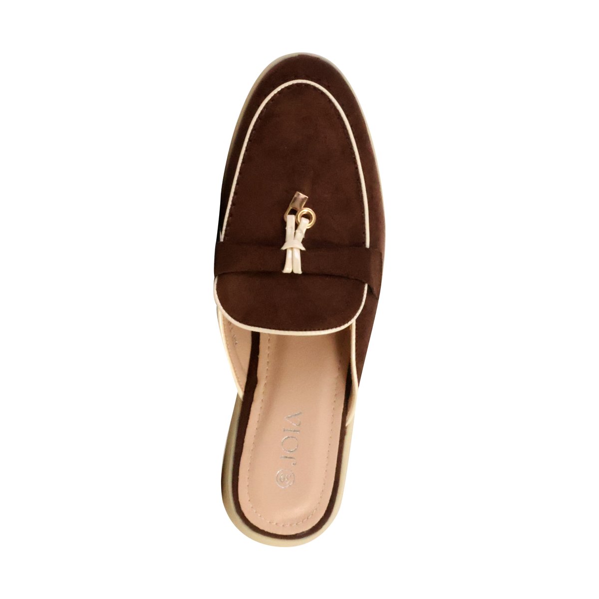 Mules à Enfiler marron, ENZA NUCCI