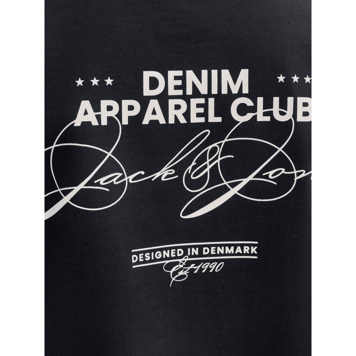 T-Shirt black 1, JACK & JONES JUNIOR