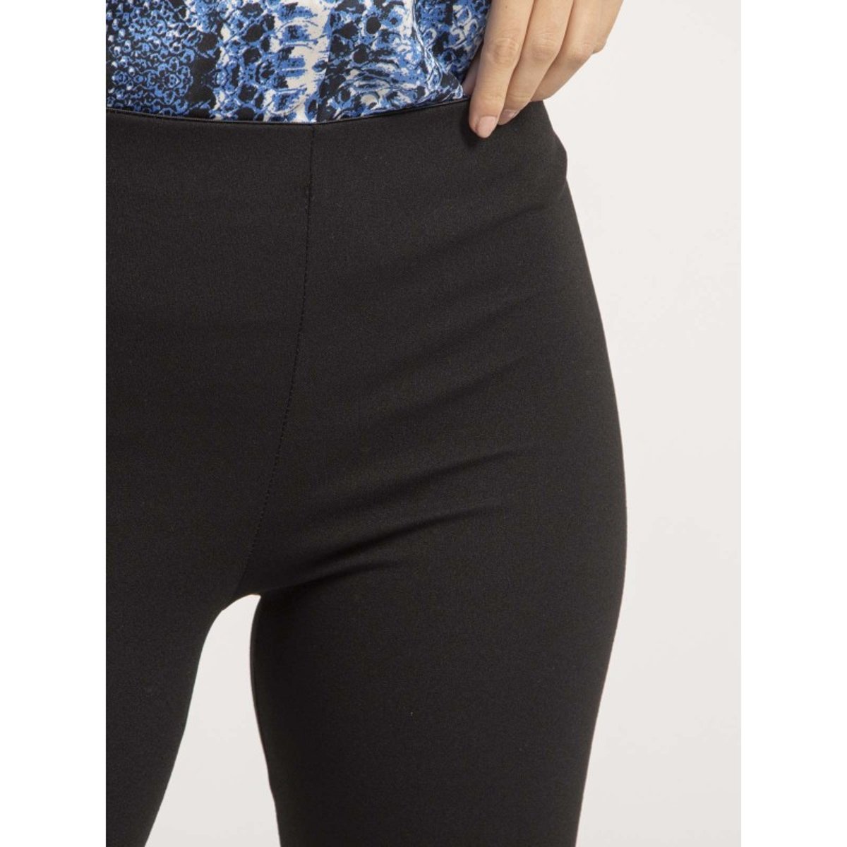Pantalon Flare Etienna noir, DONA LISA