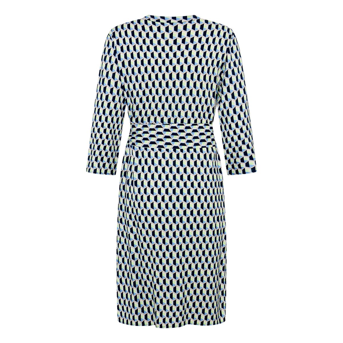 Robe-chemisier à ceinture bleu/vert, BETTY BARCLAY
