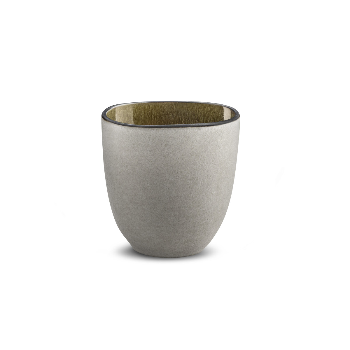Mugs 7.5 cl (lot de 6) - vert olive, MEDARD DE NOBLAT