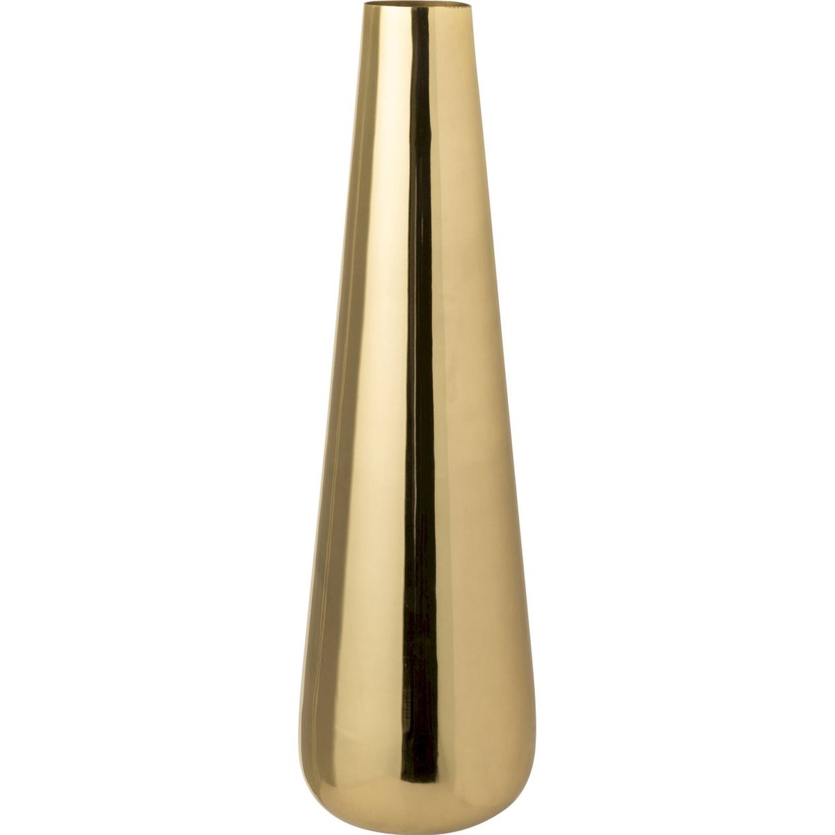 Vase en aluminium doré, RECOLLECTION