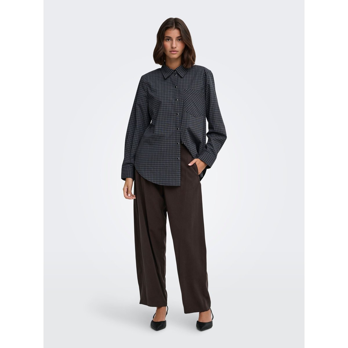 Pantalon violette - chocolate plum 1, JDY