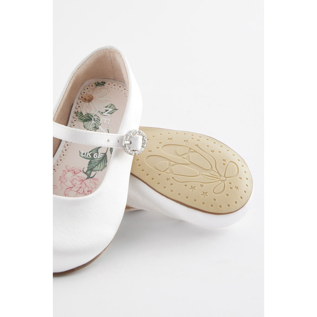 Babies pour grandes occasions pointure large blanc, NEXT