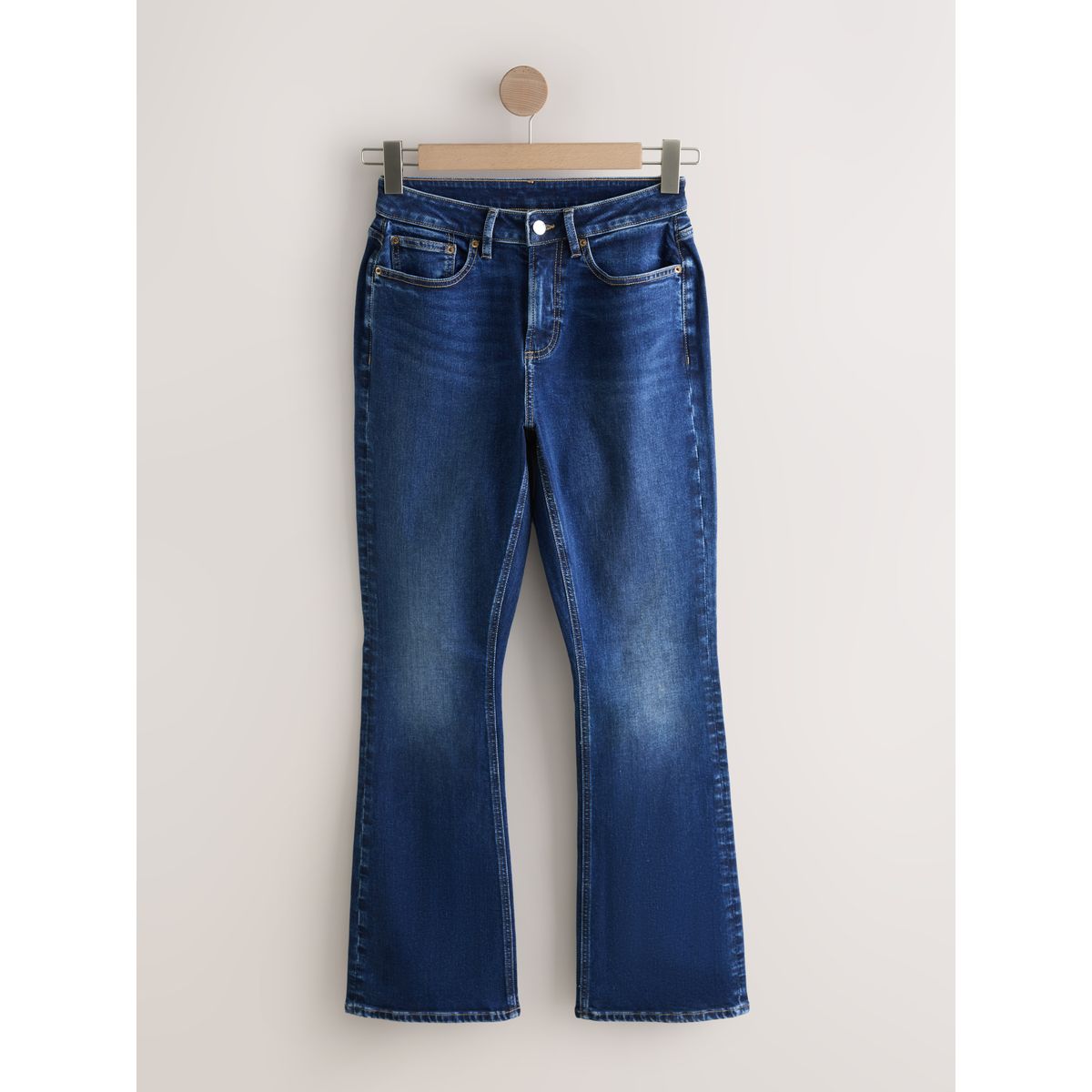 Jean en denim bootcut sablier bleu foncé, NEXT