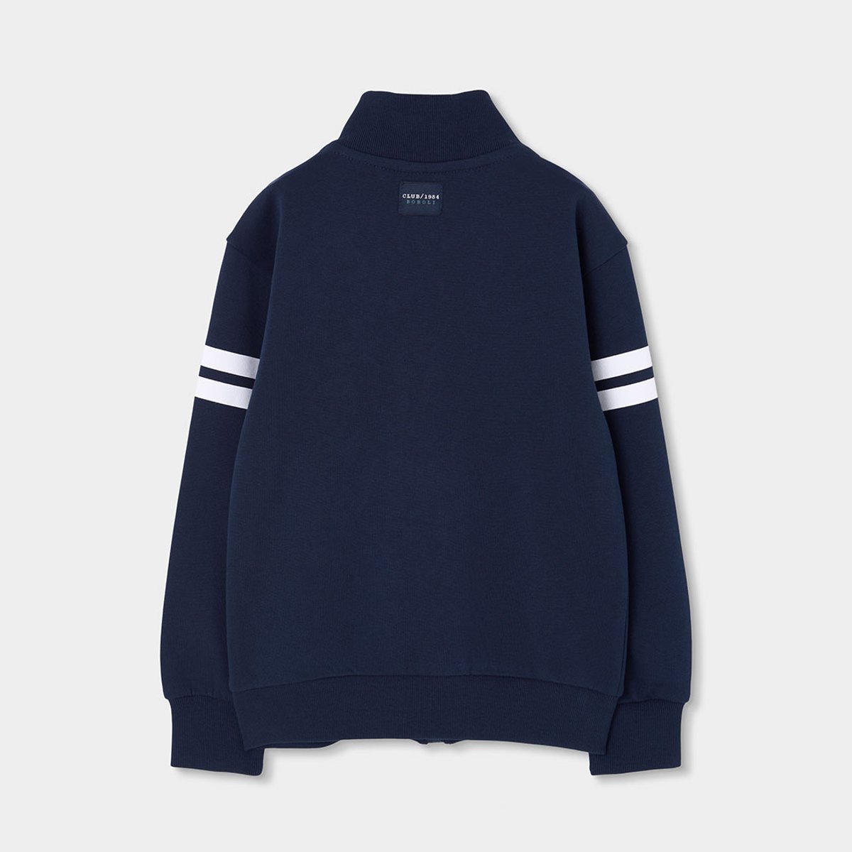 Veste garçon molleton bleu, BOBOLI