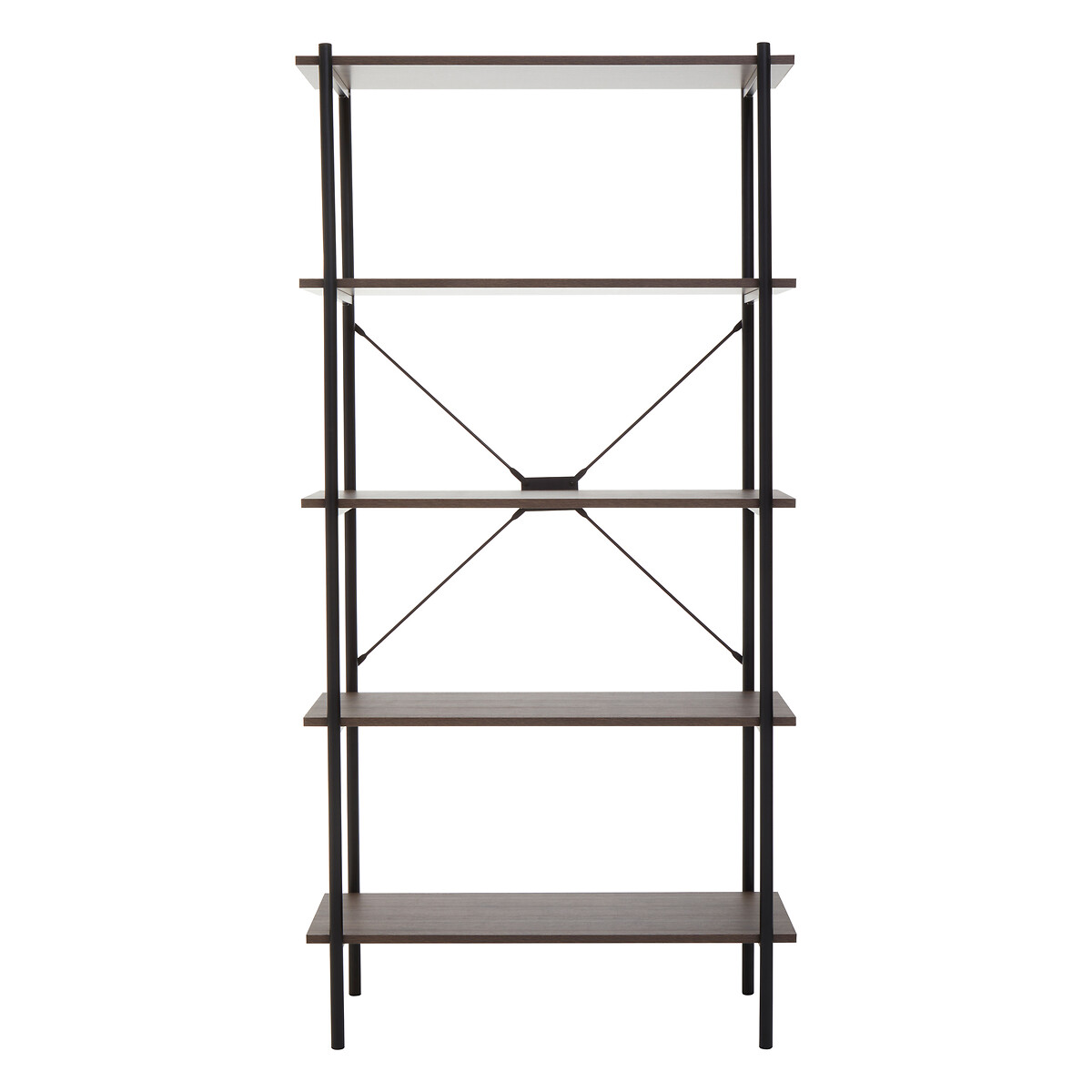 Harlan Oak Bookshelf brown              , SO'HOME