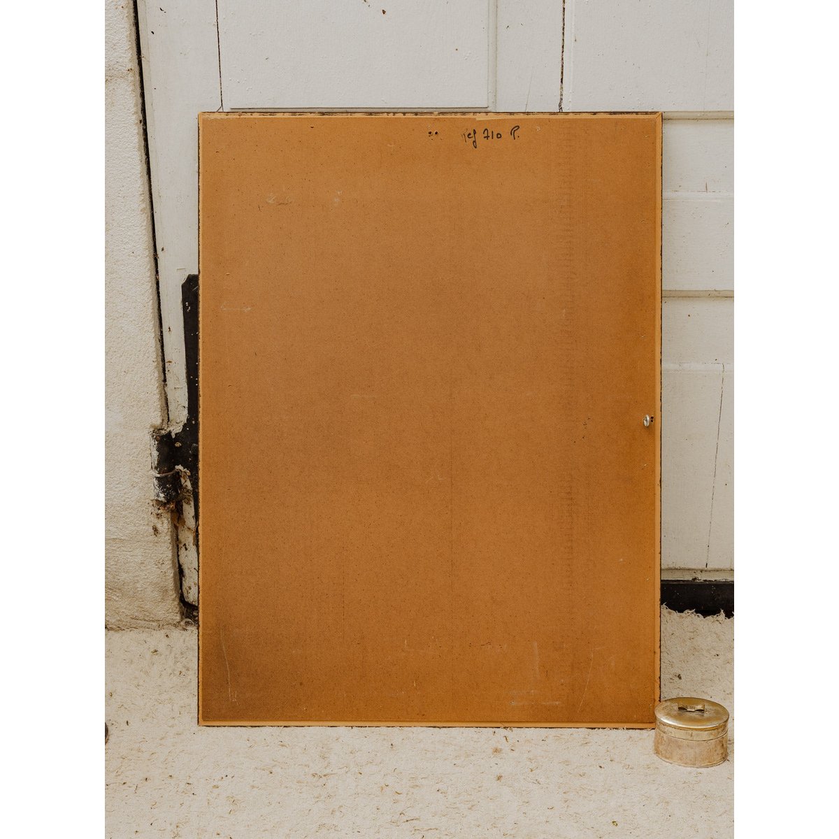 Miroir à motifs en bois Georges N°1496 - Bon état bois foncé, DEBONGOUT