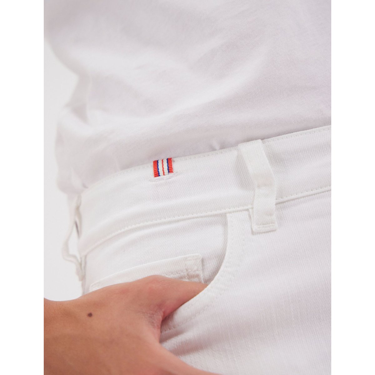 Denim bamboo blanc, INES DE LA FRESSANGE PARIS