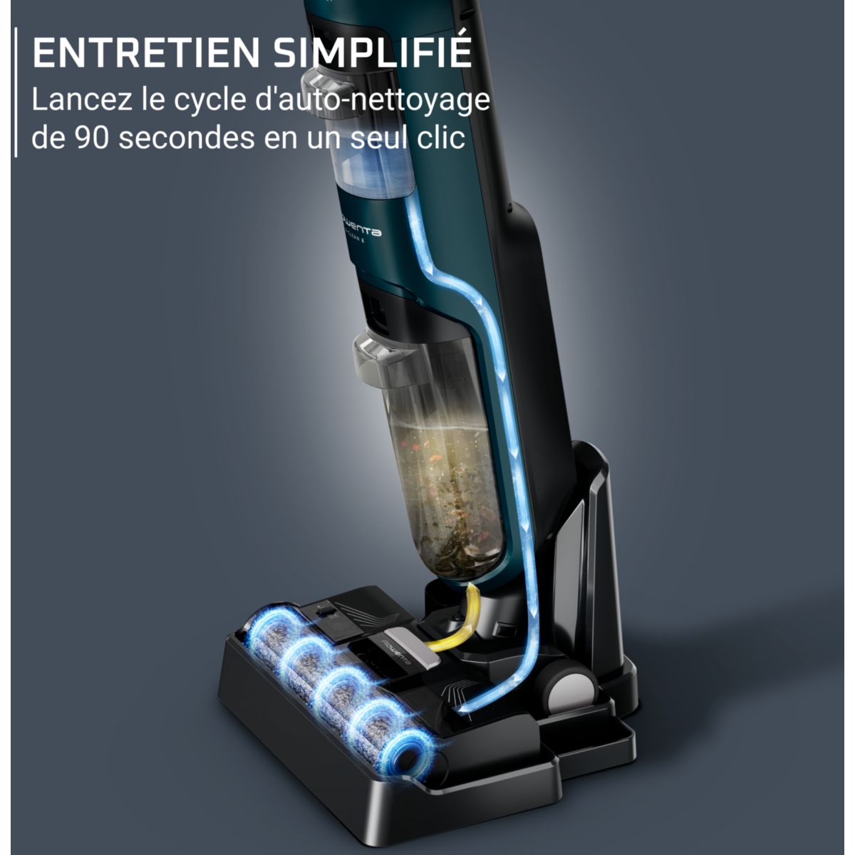 Aspirateur laveur X Clean 2 GZ2251E0 couleur unique, ROWENTA