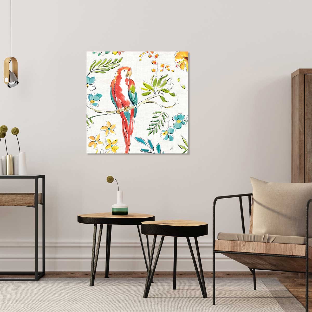 Tableau hibiscus, orchidée et cie tableau alu dibond, HEXOA