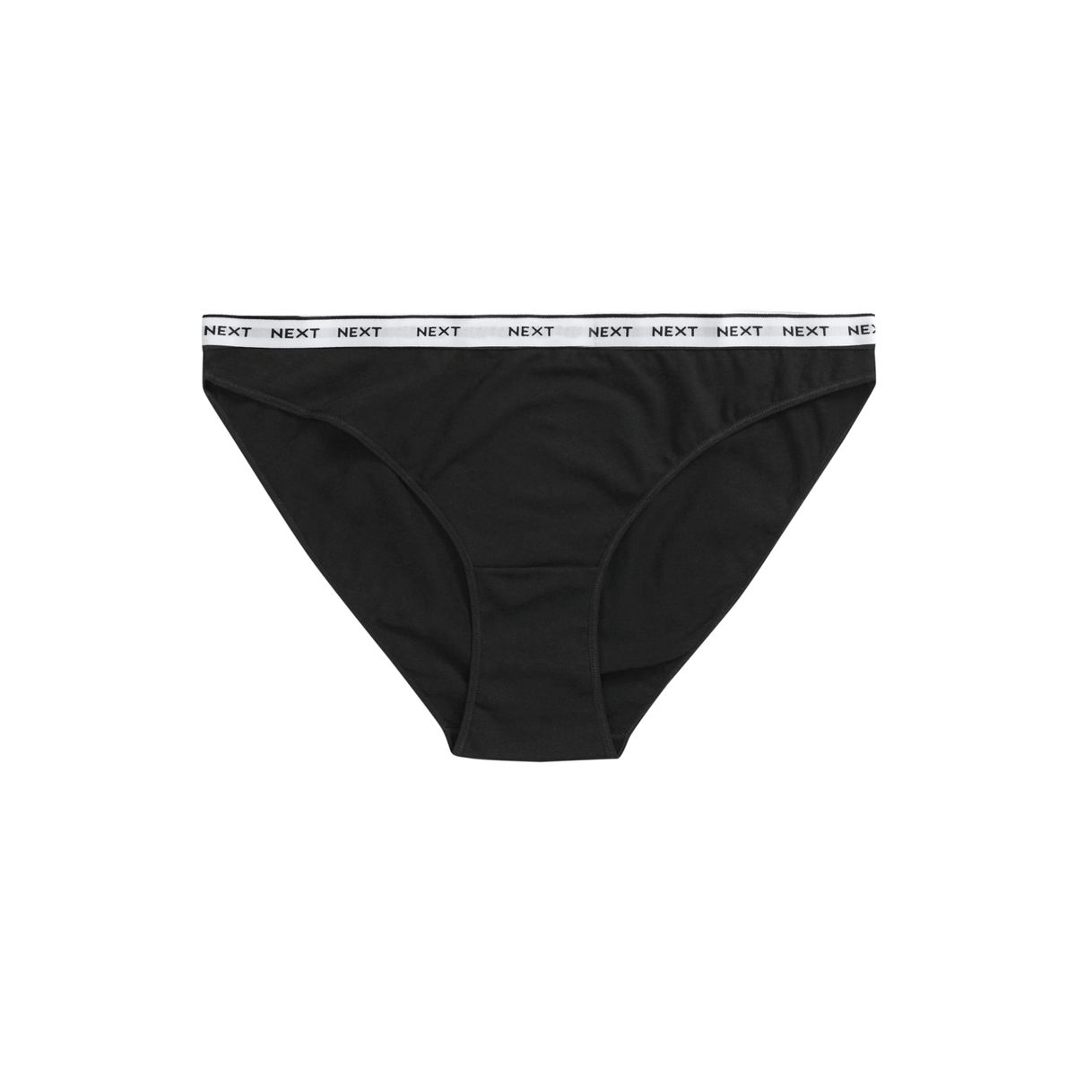 Culotte en coton à logo, lot de 7 noir, NEXT