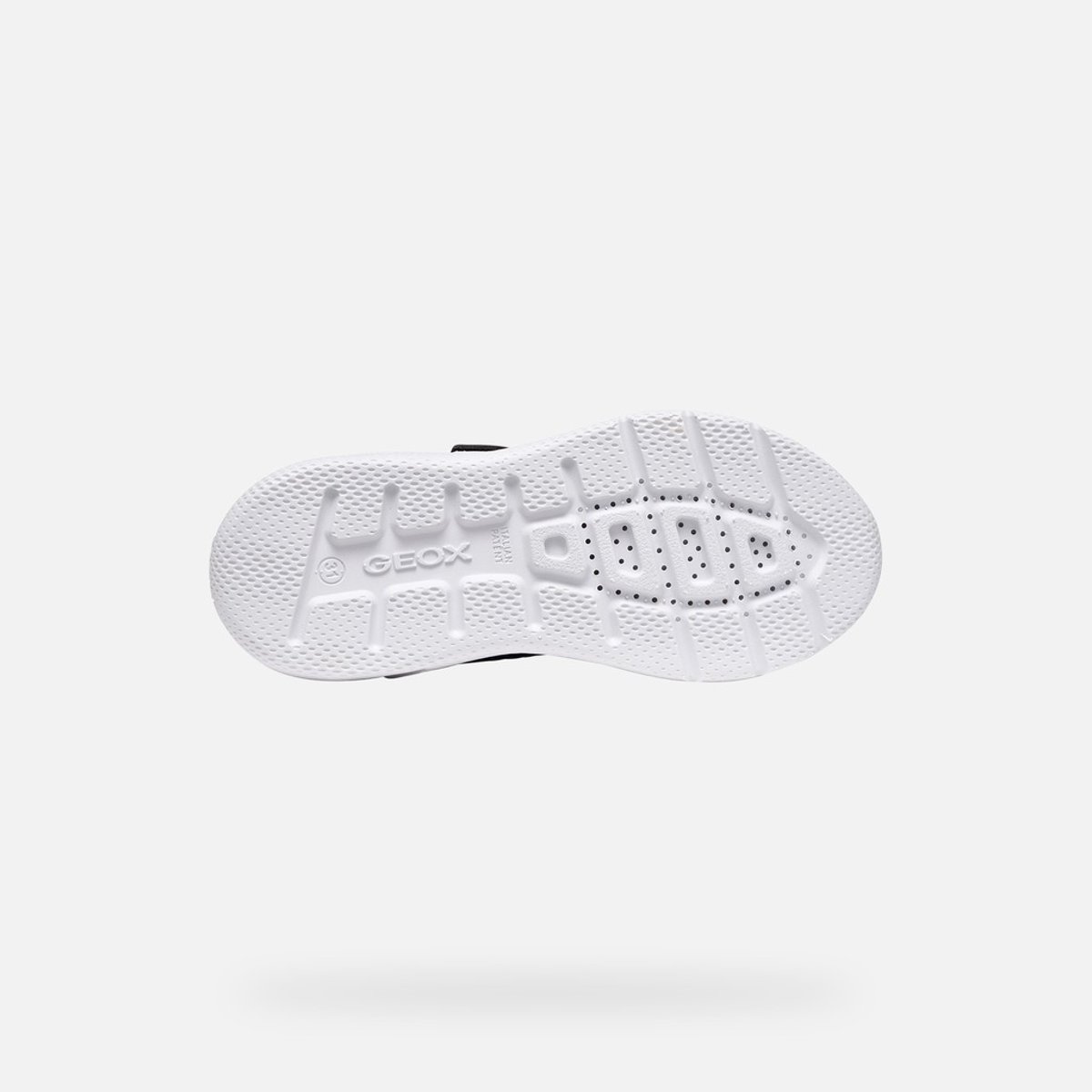 Baskets respirantes, SPRINTYE noir/rose, GEOX