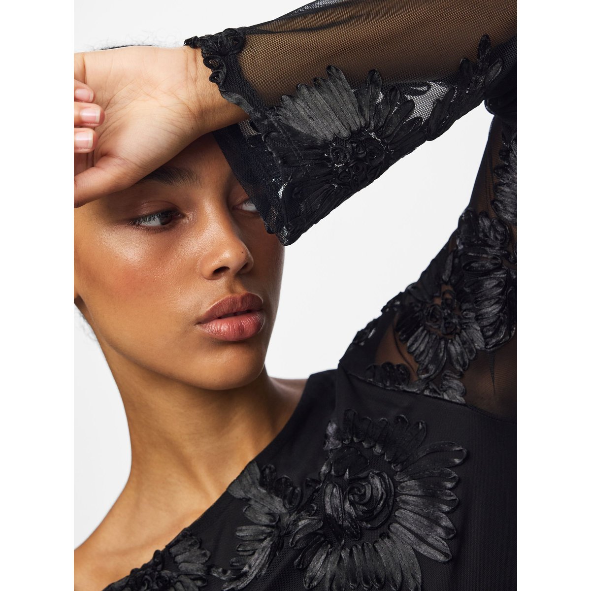 Blouse noir - black1, PIECES