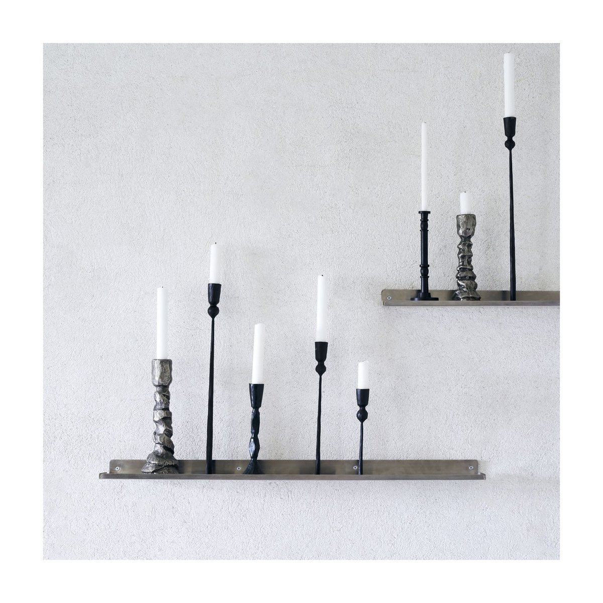 Etagère Ledge L 80 cm argent, HOUSE DOCTOR