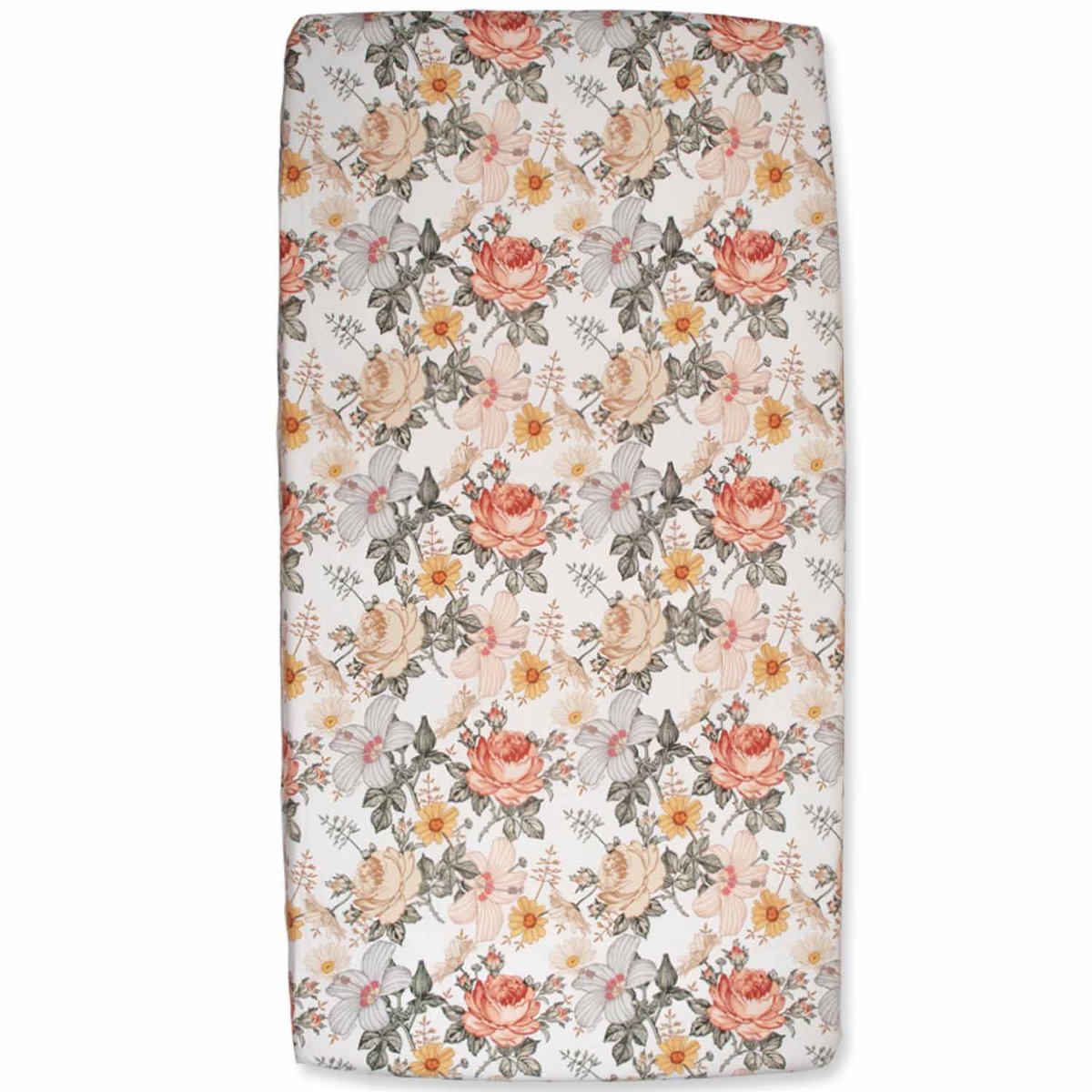 Drap-housse en satin de coton NÉO VINTAGE multicolore, SEVIRA KIDS