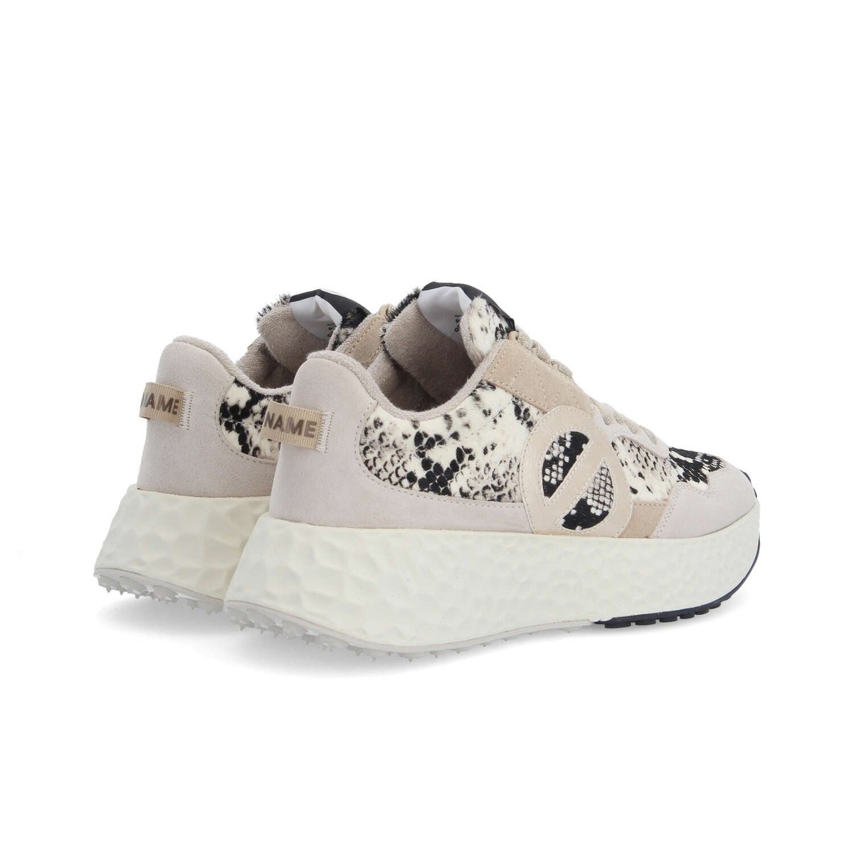 CARTER JOGGER W SNAKE KISS DOVE - Collier orné de Cristaux Swarovski® inclus blanc, NO NAME