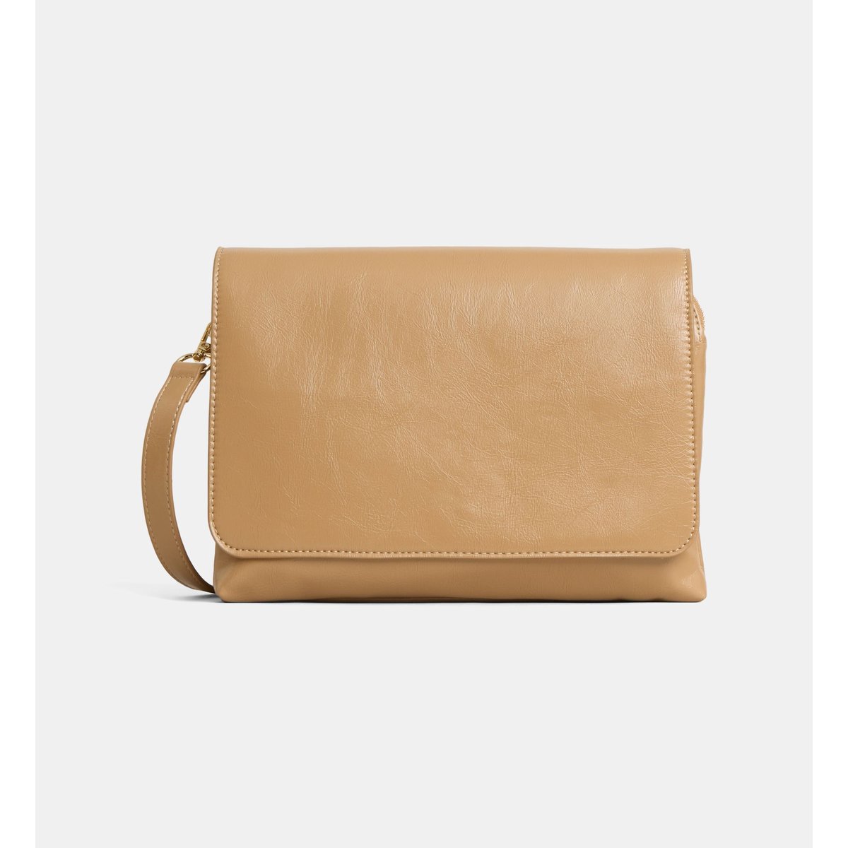 Sac à main jada xl vernis taupe, GALERIES LAFAYETTE
