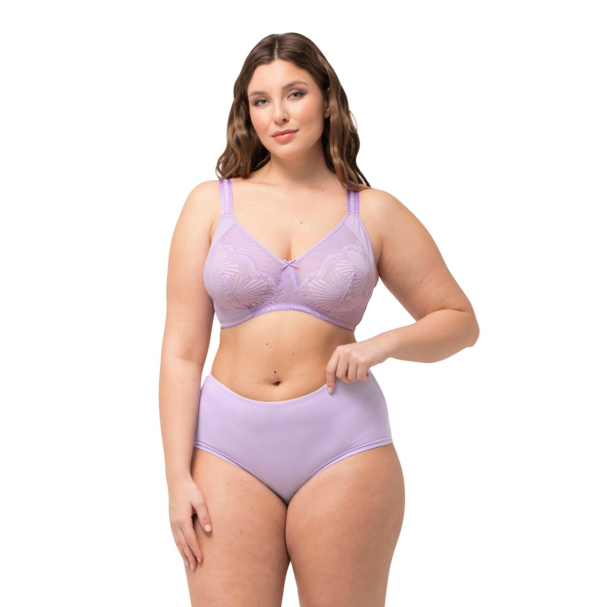 Soutien-gorge sans armatures lilas, ULLA POPKEN