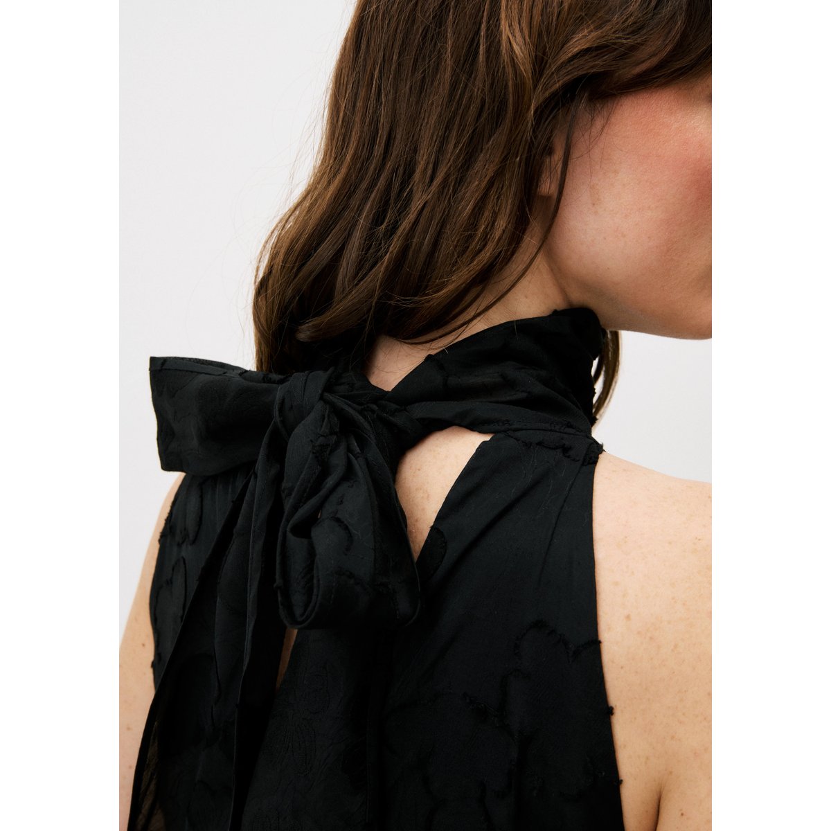 Robe longue PATTIE noir, FRNCH