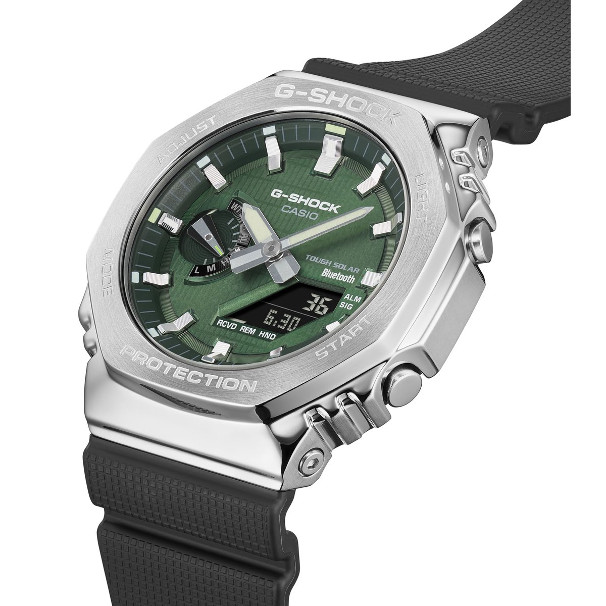 Montre connectée CASIO G-SHOCK argenté noir, G-SHOCK