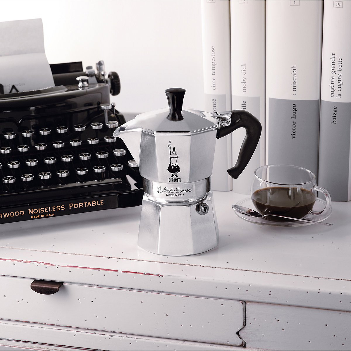 Cafetière Italienne Moka Express aluminium, BIALETTI