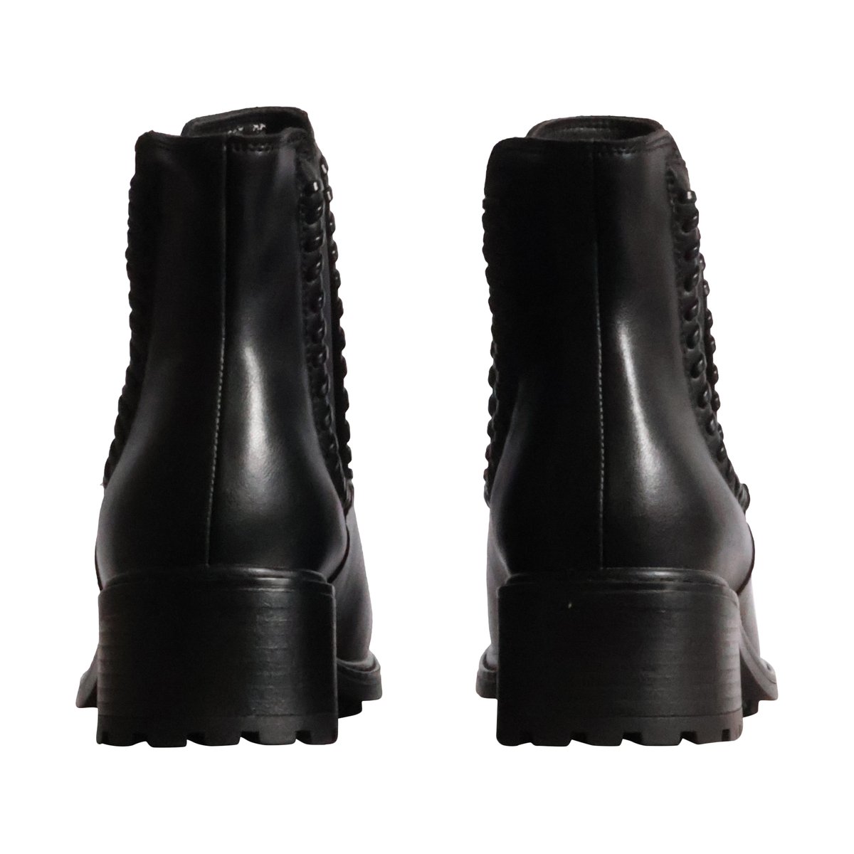 Bottines Cuir Alénoa noir, THE DIVINE FACTORY