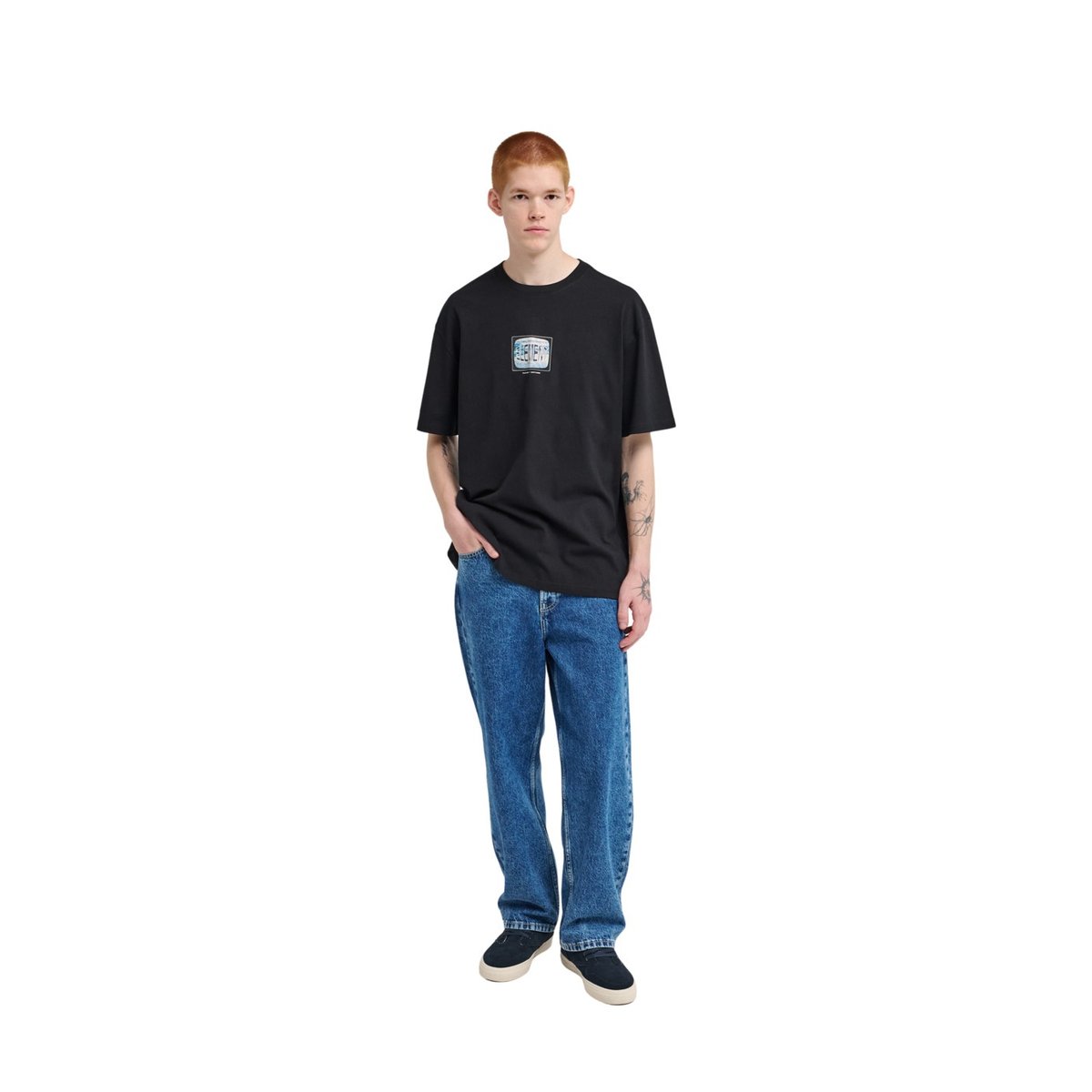 T-Shirt manches courtes DIGIT noir flint black, ELEMENT