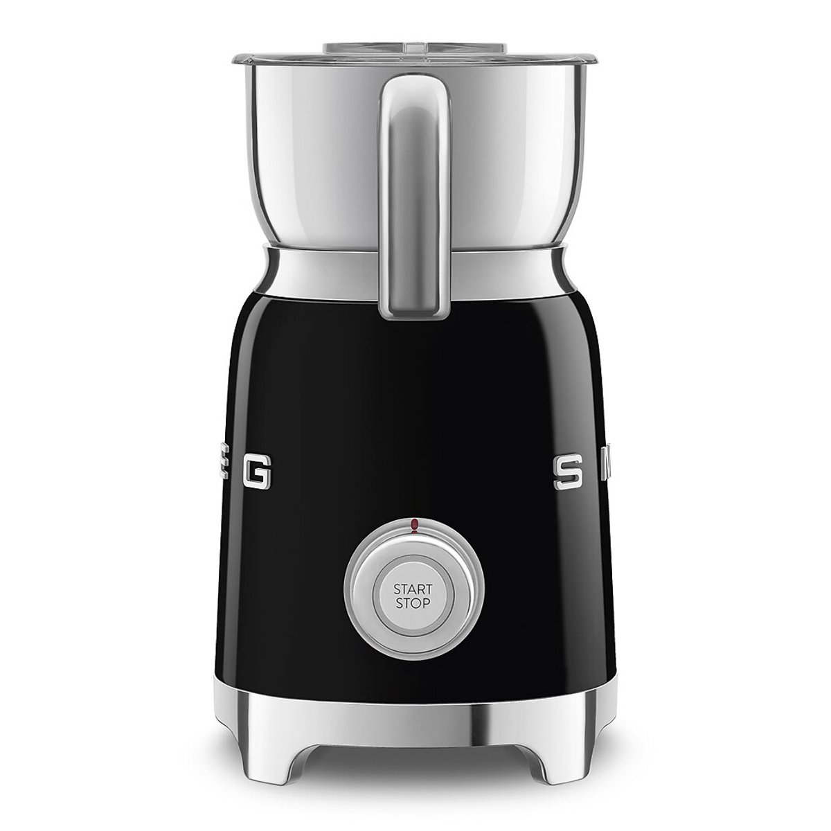 Retro Style Tritan Milk Frother - MFF11 black, SMEG