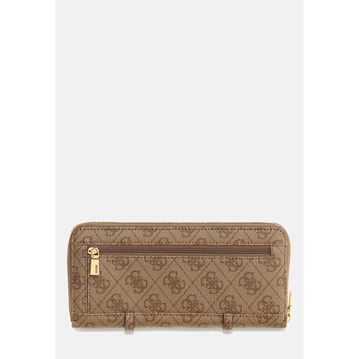 Portefeuille À Logo Leona beige multi, GUESS