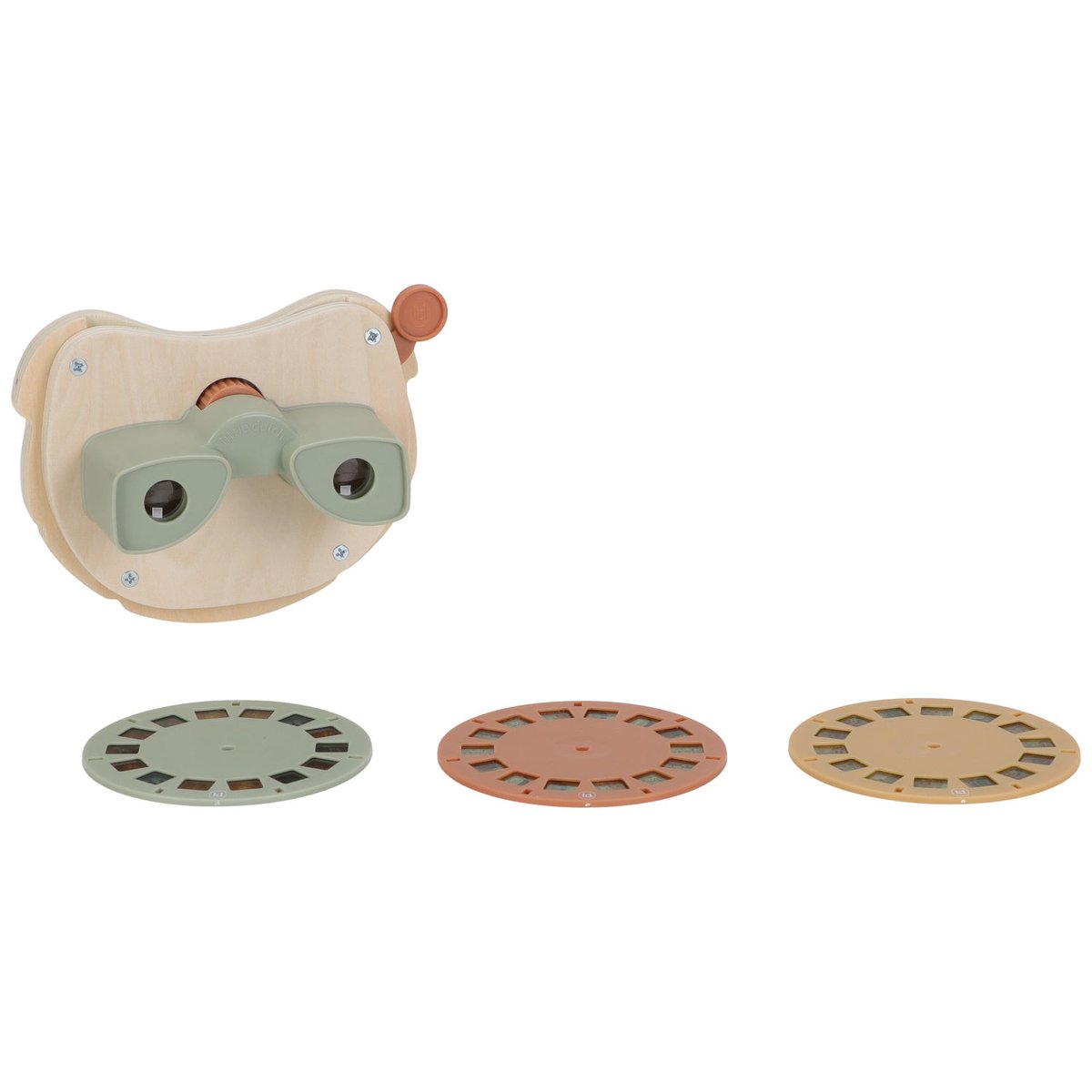 Visionneuse jaune, beige, multicolore, LITTLE DUTCH