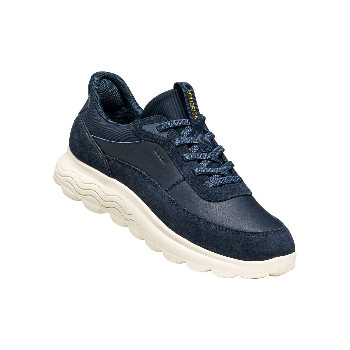 Basket Cuir Spherica Plus dark navy graphite, GEOX