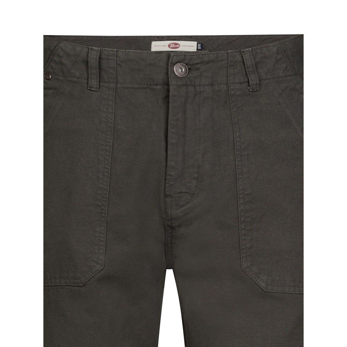 Pantalon droit gris vert, PETROL INDUSTRIES
