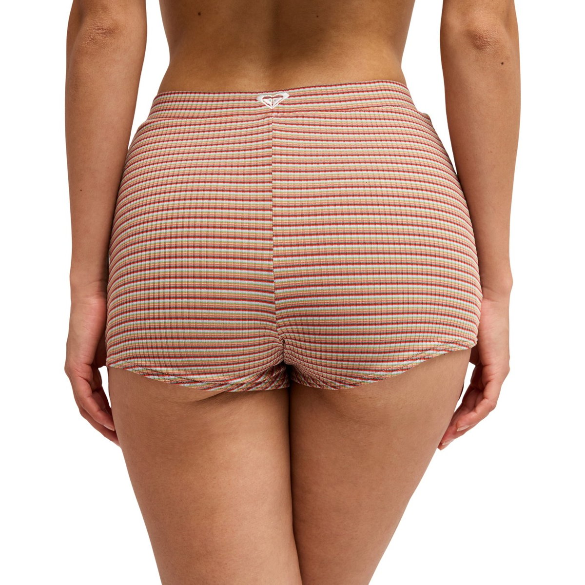 Bas de maillot de bain culotte bikini shorty WILD SUNSET BOYLEG. blanc cloud dancer, ROXY