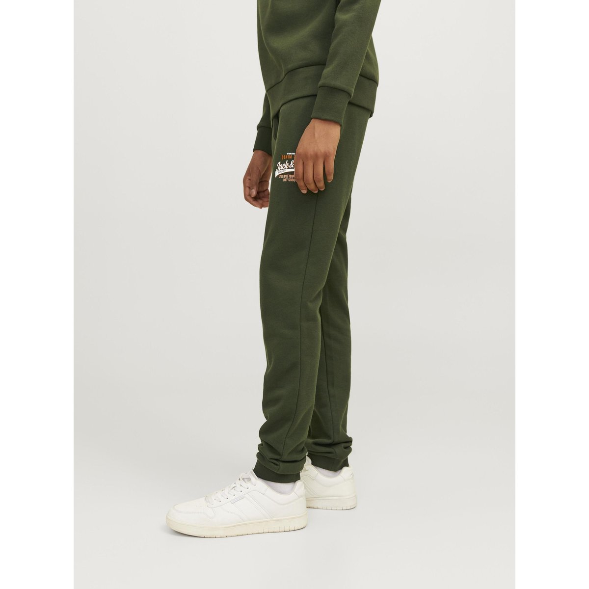 Pantalon De Survêtement kombu green, JACK & JONES JUNIOR