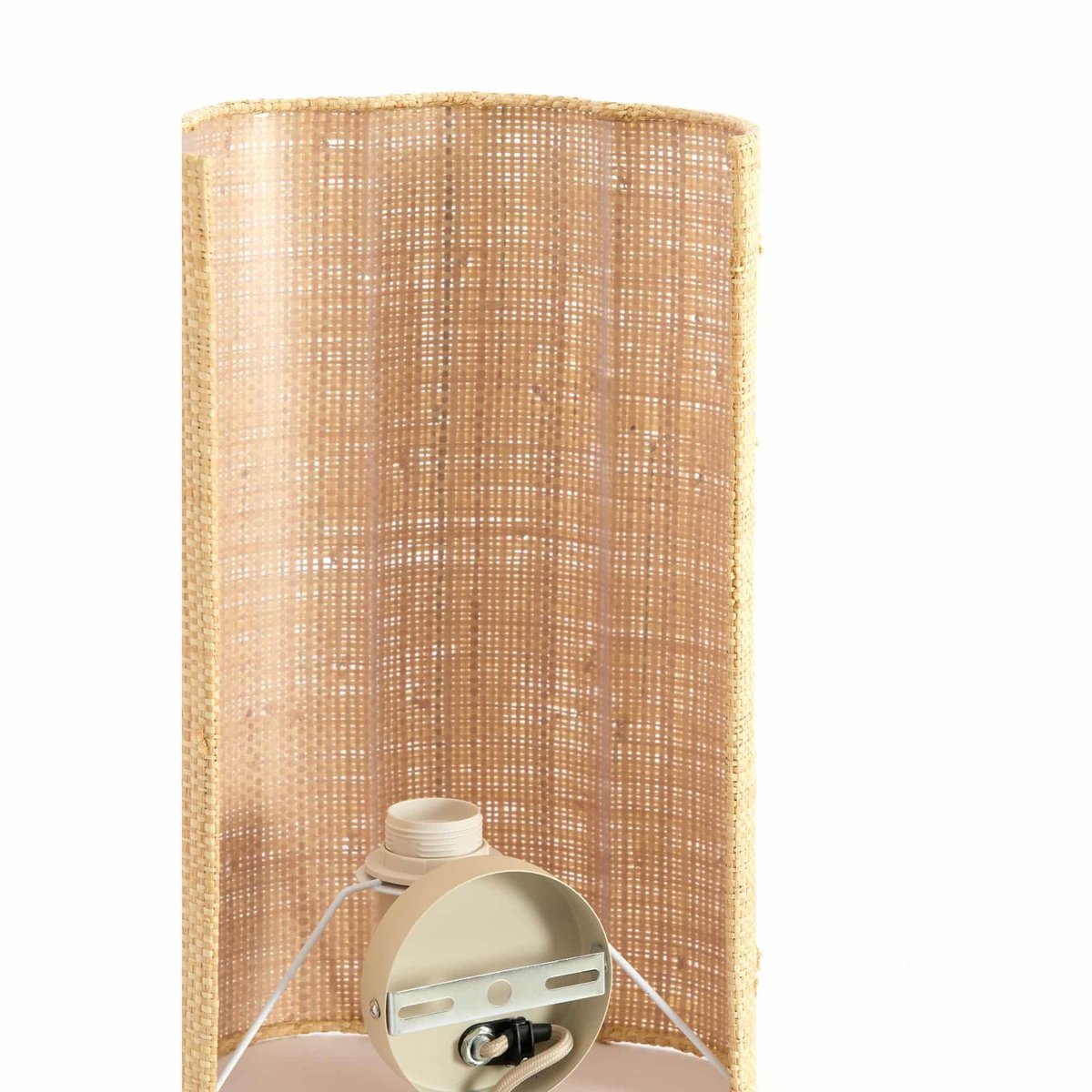 Lampe Murale Textiles VERDANTIA blanc, LIGHT & LIVING